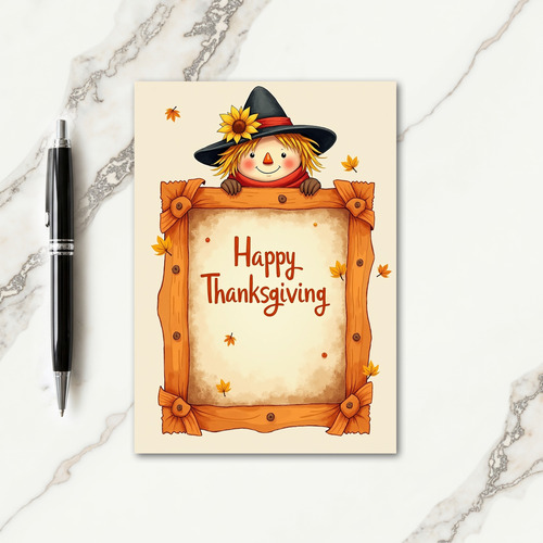 Thanksgiving Joyful Guardian Card