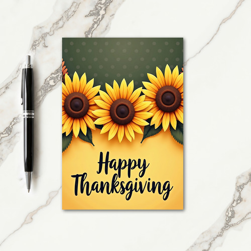 Thanksgiving Warm Wishes Card thumbnail