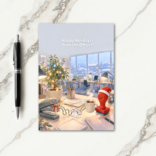 The Office Christmas Card