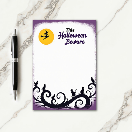 This Halloween Beware Card