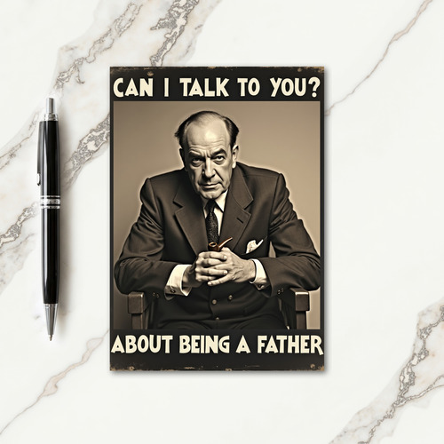 Thoughtful Fathers Day Gaze Card