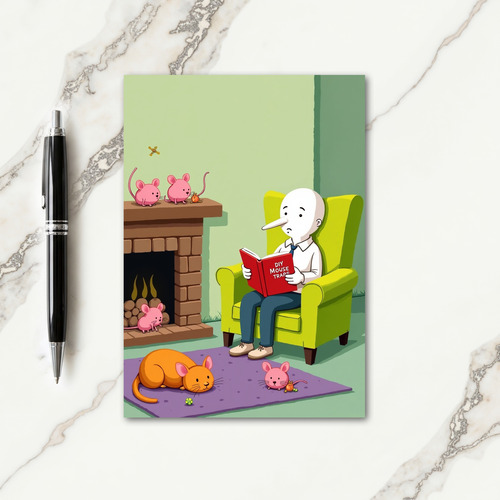 Thoughtful Fathers Day Scene Card