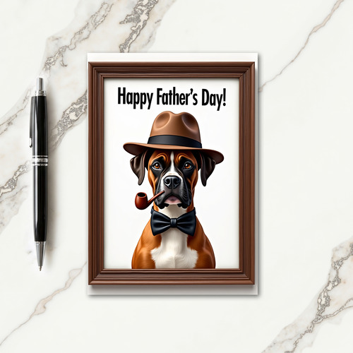 Thoughtful Feline Fathers Day Card