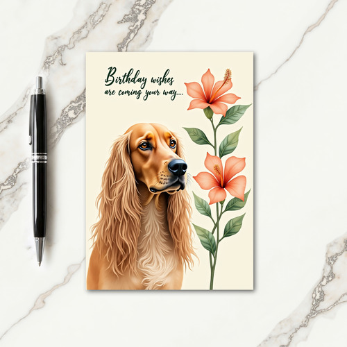 Thoughtful Pet Birthday Card
