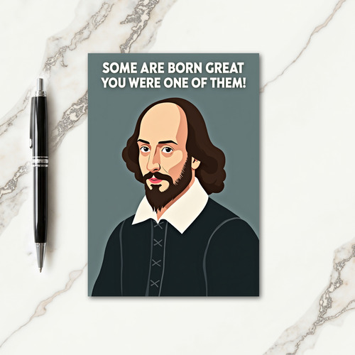 Timeless Birthday Portrait Card