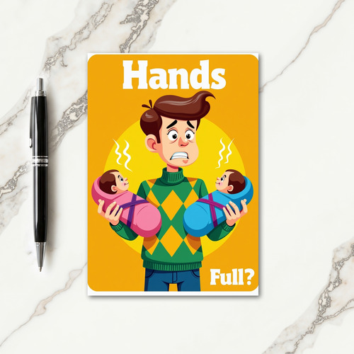 Tired Parent Fathers Day Card