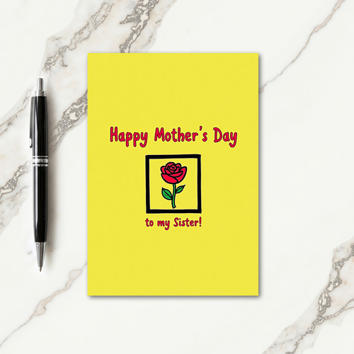 To Sister Sweetest Day Card