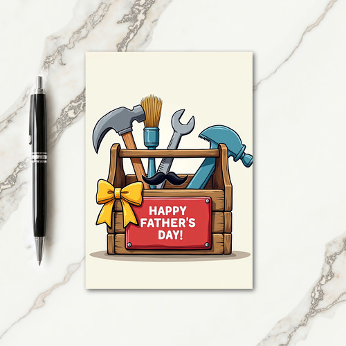 Toolbox Sweet Fathers Day Card