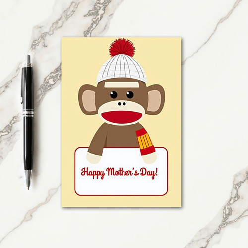 Toy Simian Mothers Day Card
