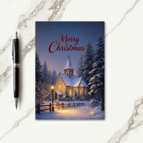 Traditional Christmas Card Designs Card