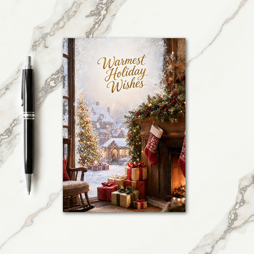Traditional Christmas Card Messages Card