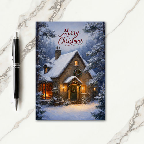 Traditional Christmas Card