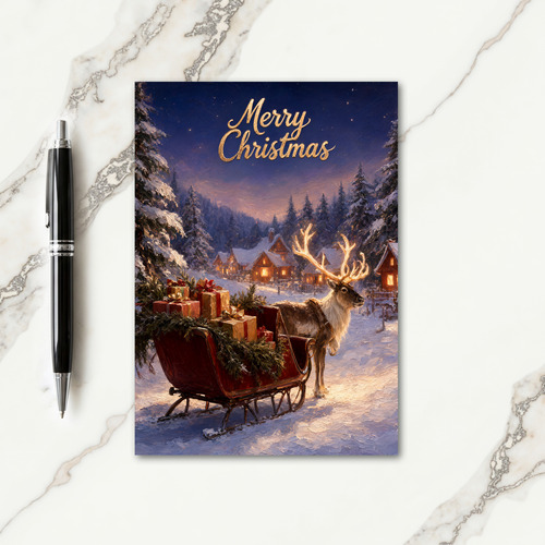 Traditional Xmas Card