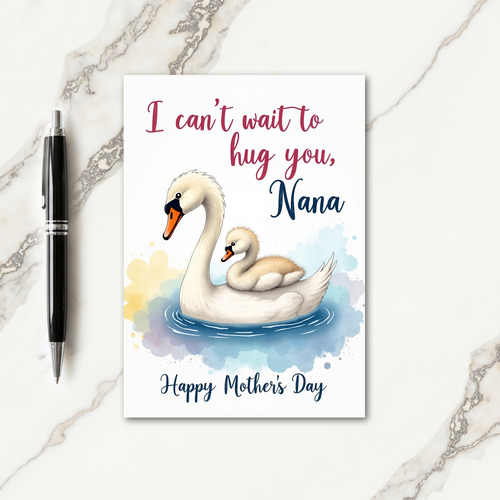 Tranquil Mothers Day Scene Card