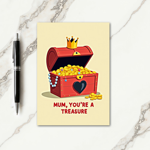 Treasure Mum Mothers Day Card