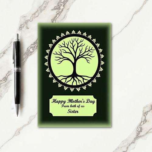 Tree Of Life Mothers Day Card