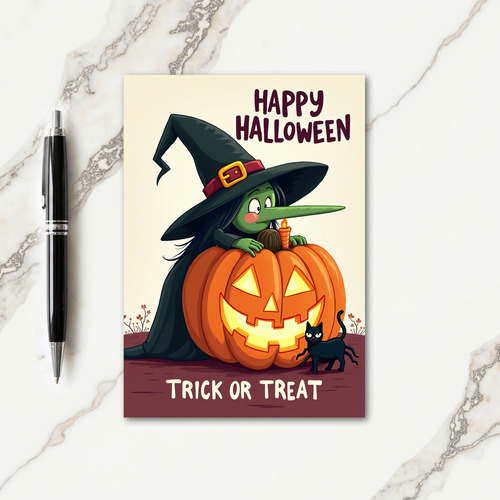 Trick Or Treat Friend Card
