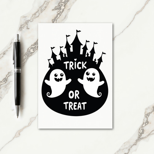 Trick Or Treat Spooky Card thumbnail