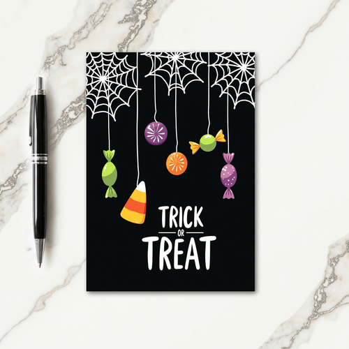 Trick Or Treat Sweet Card thumbnail