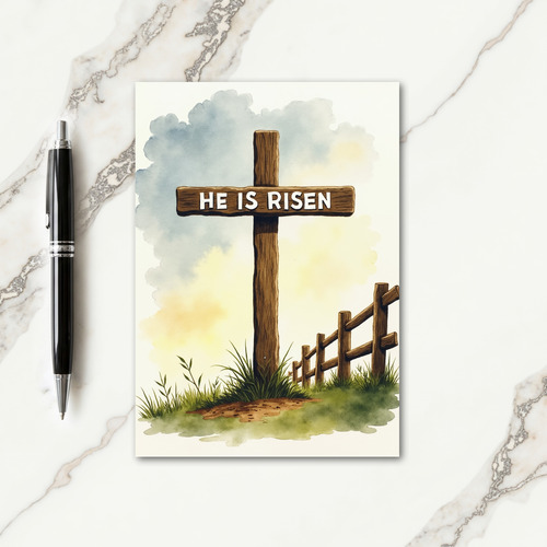 Triumph And Renewal Message Card