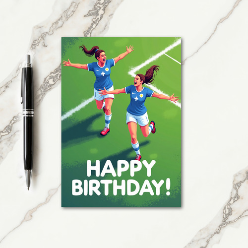 Triumphant Birthday Sports Card