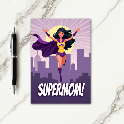 Triumphant Moms Day Card