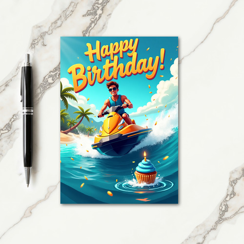 Tropical Fun Birthday Card