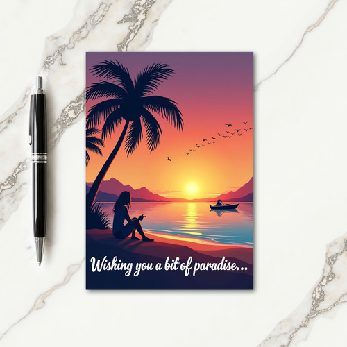 Tropical Mothers Day Card