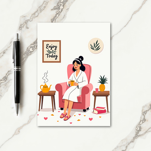 Tropical Mothers Day Fruit Card