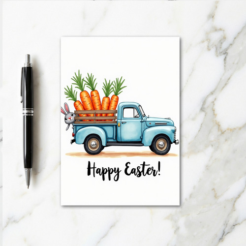 Truckload Of Joy Greeting Card