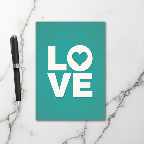 True Love Heart Card