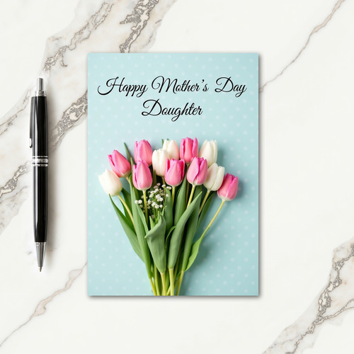 Tulip Bouquet Greeting Card