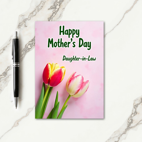 Tulip Daughterinlaw Day Card