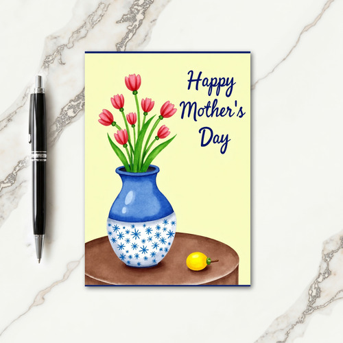 Tulip Mothers Day Card