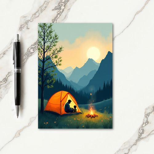 Twilight Fathers Day Camp Card