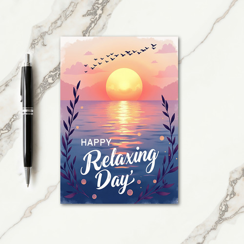 Twilight Fathers Day Scene Card