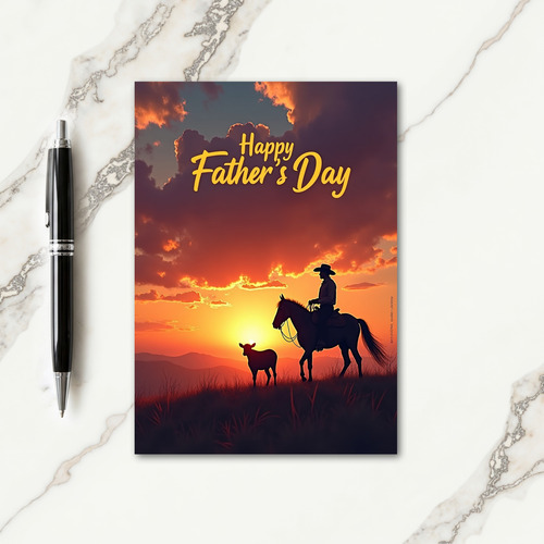 Twilight Fathers Day Tribute Card
