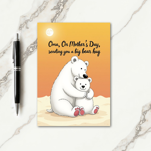 Twilight Mothers Day Embrace Card