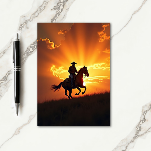 Twilight Riders Fathers Day Card