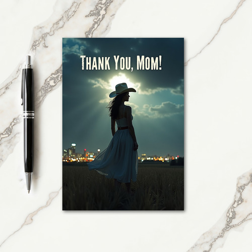 Twilight Thank You Mom Card