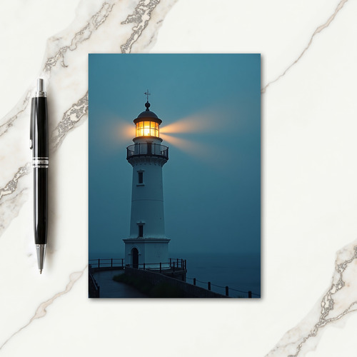 Twilight Tower Fathers Day Card