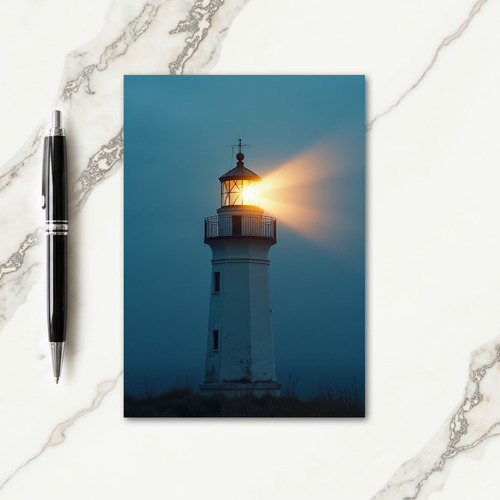 Twilight Tower Greeting Card