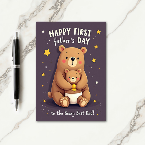 Twilight Ursine Fathers Day Card
