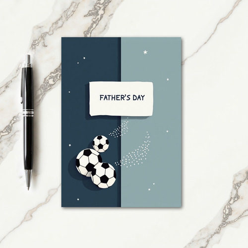 Twinkling Fathers Day Card