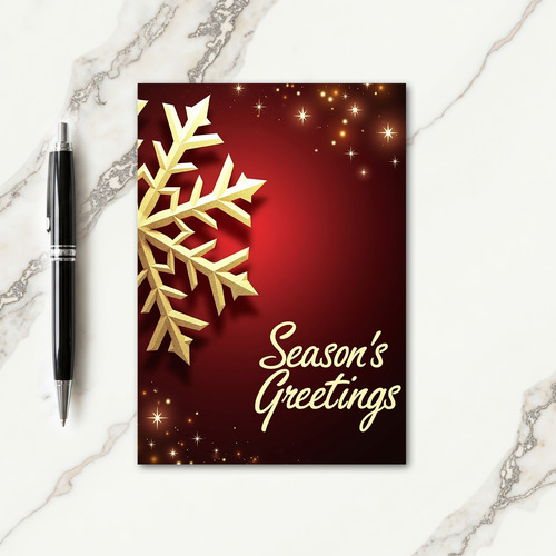 Twinkling Star Christmas Card thumbnail