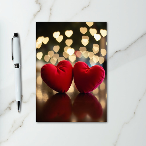 Two Hearts Romantic Card