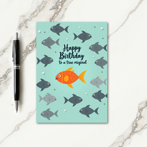 Underwater Birthday Card
