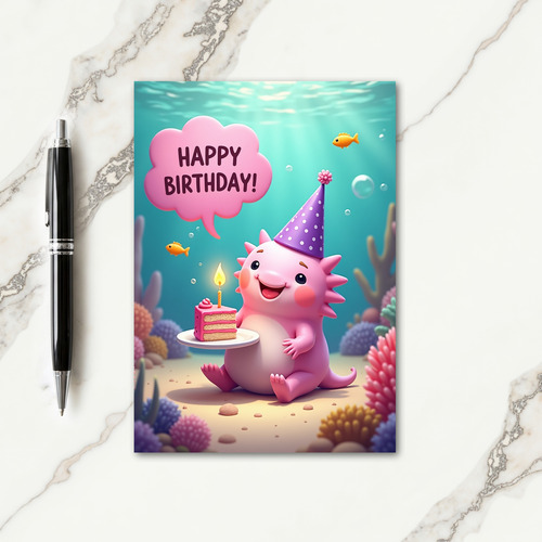 Underwater Celebration Card