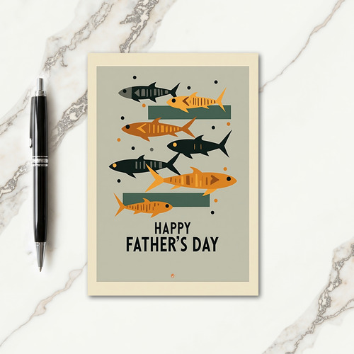 Underwater Fathers Day Card