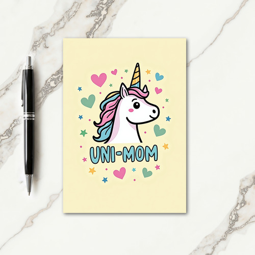 Uni Mom Celebration Card
